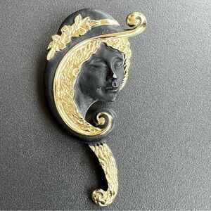 Vintage Torino Beautiful Lady Brooch